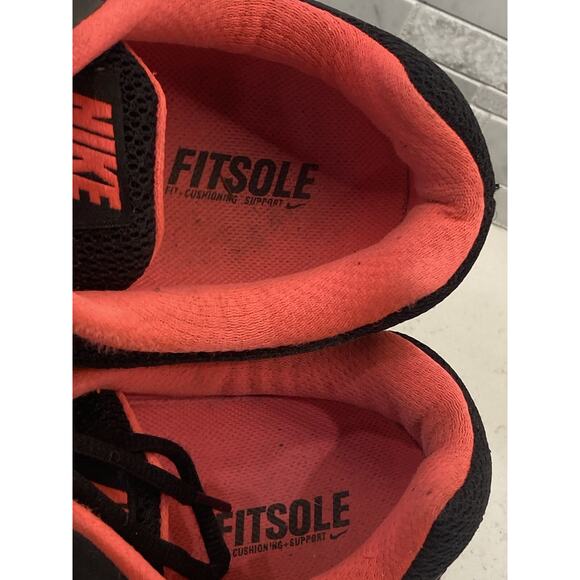 Nike Womens Zoom Winflo Black Pink Running Shoes Sneakers Size 12 - Picture 2 of 7